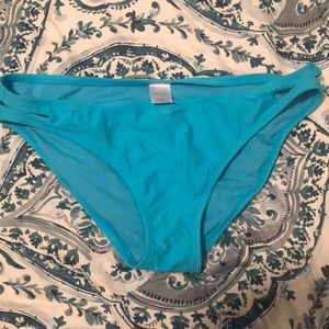 Turquoise bikini bottom